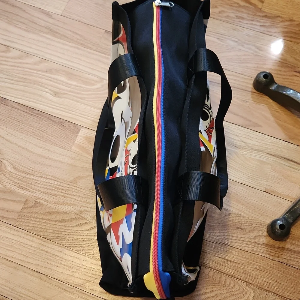 Disney Colorful Mickey Mouse Messenger Bag Tote Vacation Cruise Holiday Summer